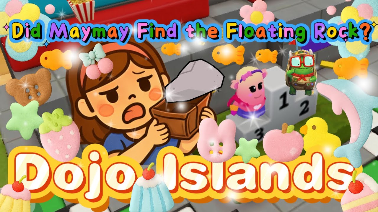 Where Did Maymay Find the Floating Rock? 🪨🏆 | Dojo Islands Adventures