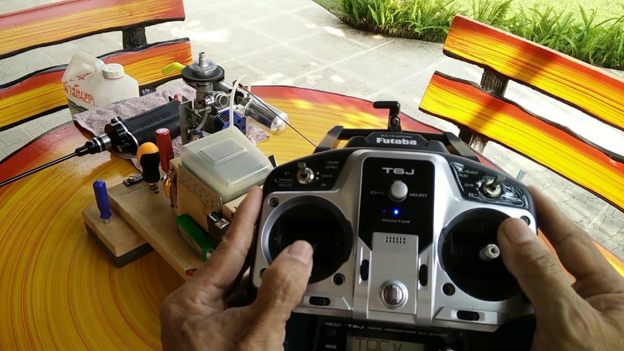 Stand Run-in Test Engine OS 50 Hyper(first test engine after do not use 2 year)