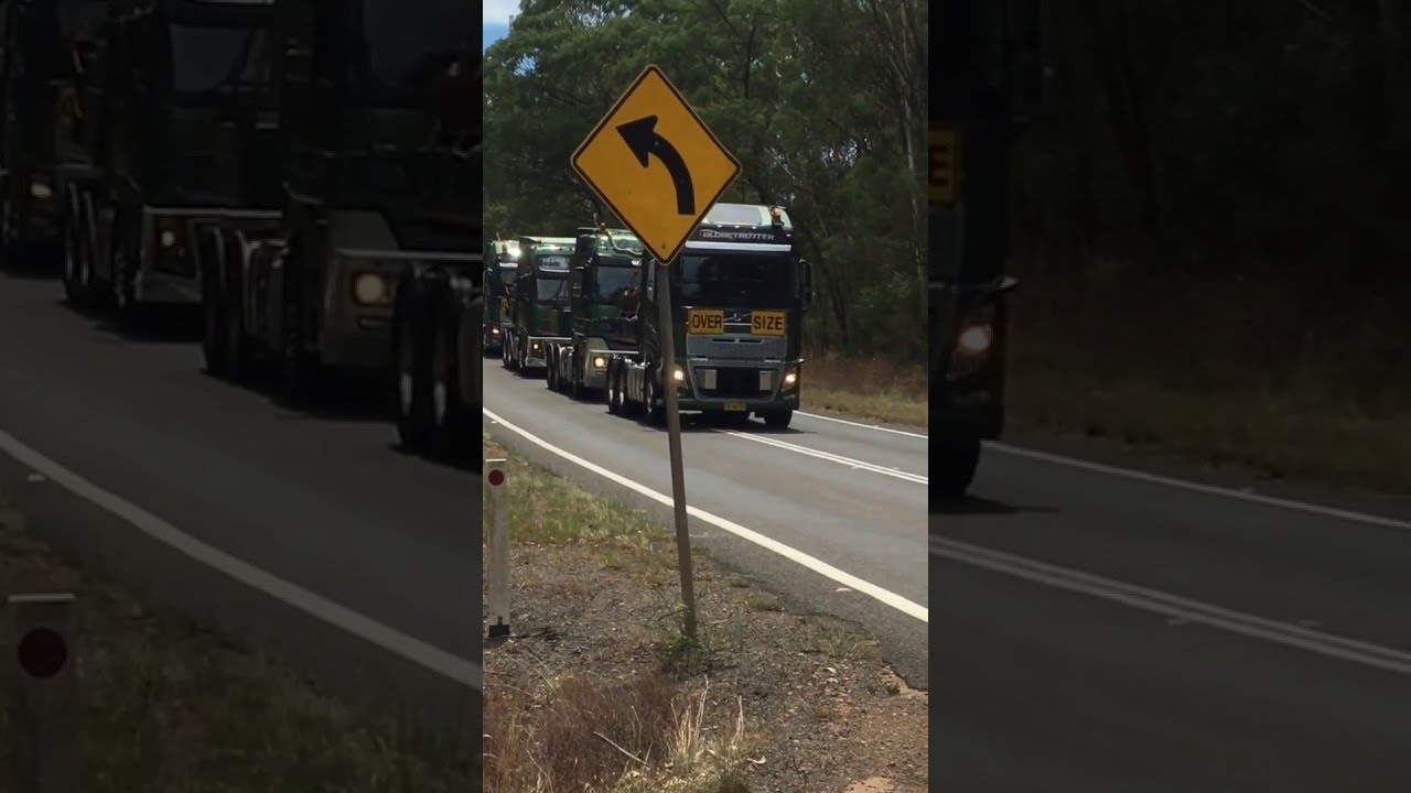 Huge Load Takes Six Trucks to Transport || ViralHog
