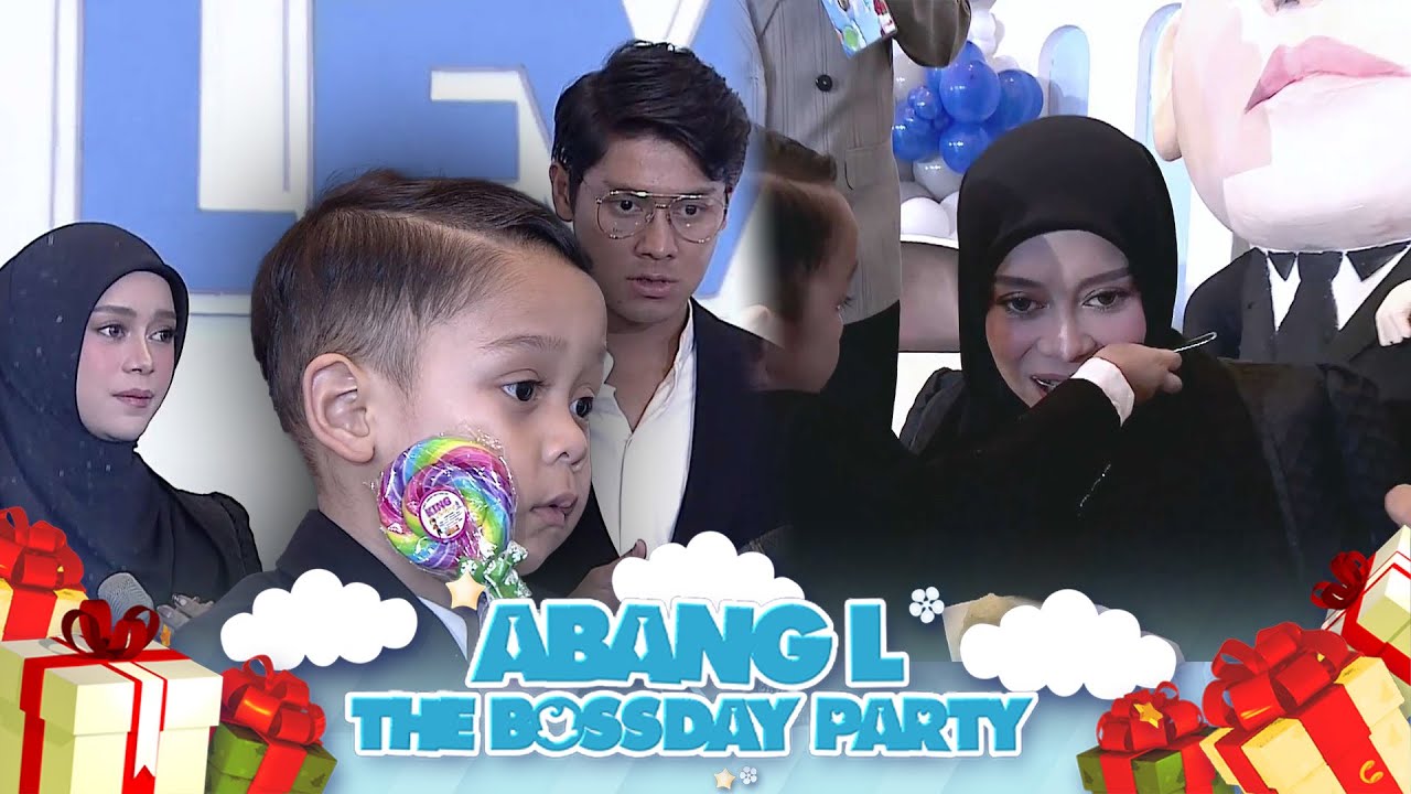 So Sweet!! Abang L Potong Kue Ultah & Suapin Langsung Ke Bunda Lesti | Abang L The Bossday Party