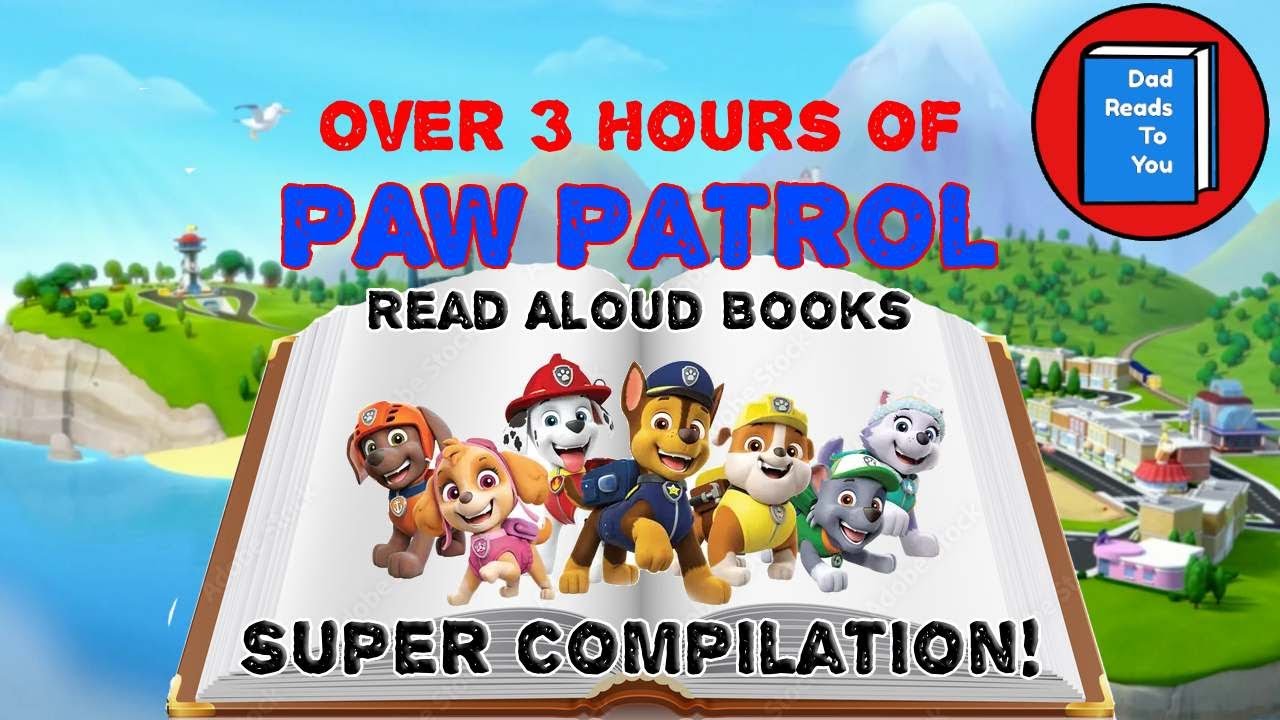🐾📖 195 minutes of Paw Patrol -  Book Compilation [Kids Book Read Aloud]