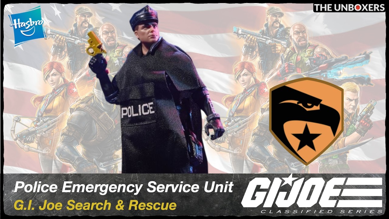 Фигурка G.I. Joe Classified Series: Legacy Emergency Service Unit высотой 6 дюймов.