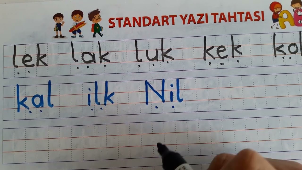 1. Sınıf Ara Tatil Çalışması- 3 Harfli Hece Okuma Çalışması
