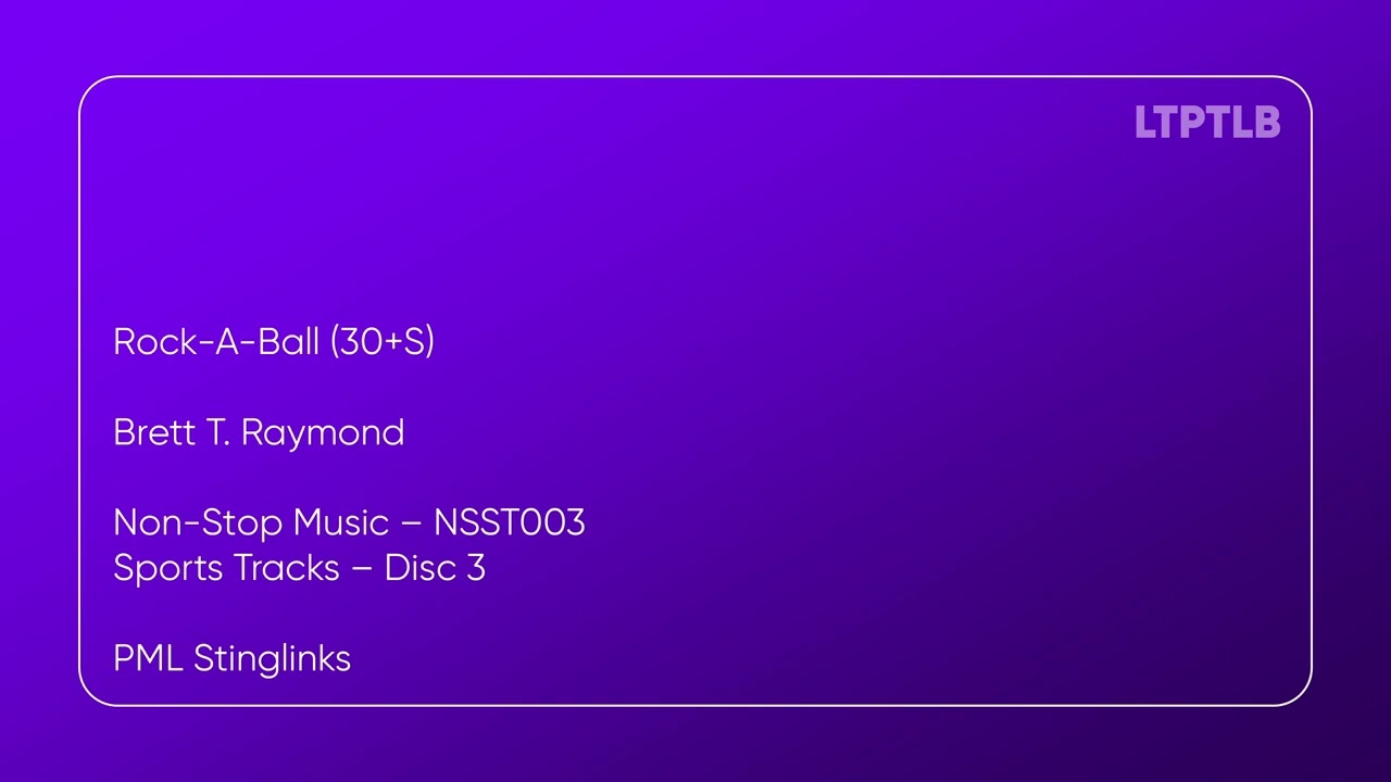 Rock-A-Roll (30+S) - Brett T. Raymond | Non-Stop Music (NSST003) [Full Track] - PML Stinglinks #1537