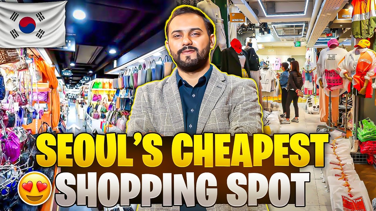 I Went Cheap Shopping at Dongdaemun Sunday Sale 💸 | Doston nay Khoob Shugal Lagaya 😄