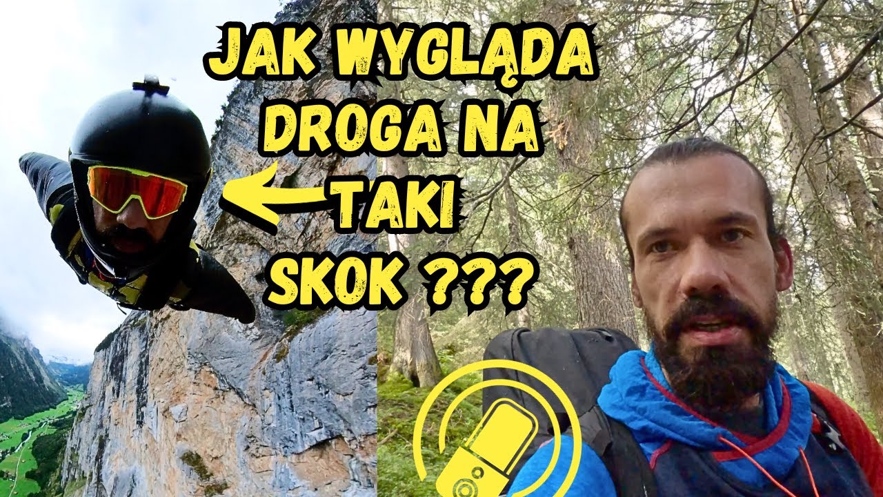 Jak Wygląda Droga na Skok Wingsuit BASE w Szwajcarii ???