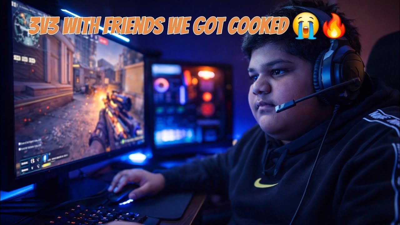 3v3 with my friends we losed so bad
