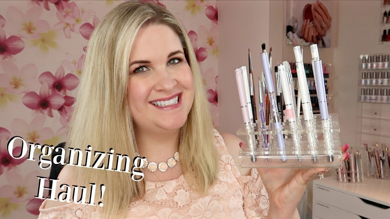 Nail Studio Organization Haul!