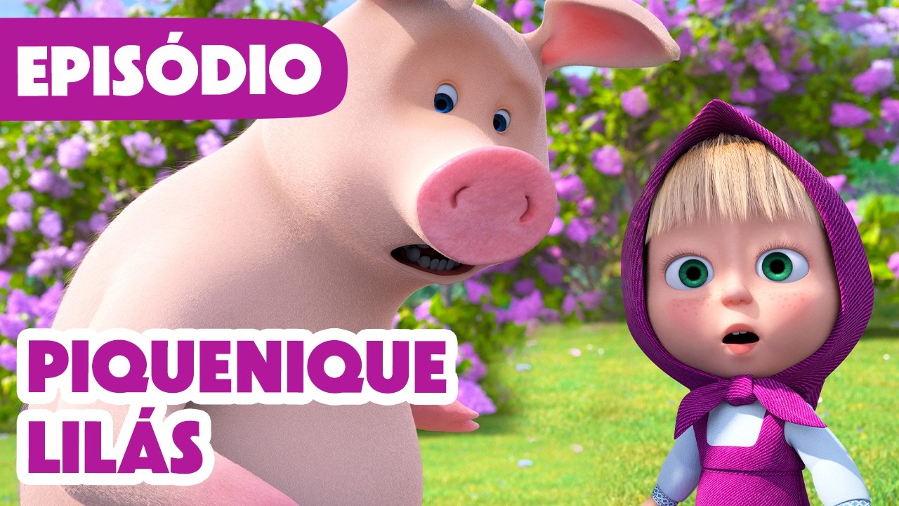 🌿 Novo episódio 2026 🌿🪻 Piquenique lilás 💜 (Episódio 126) 🍂 Masha e o Urso