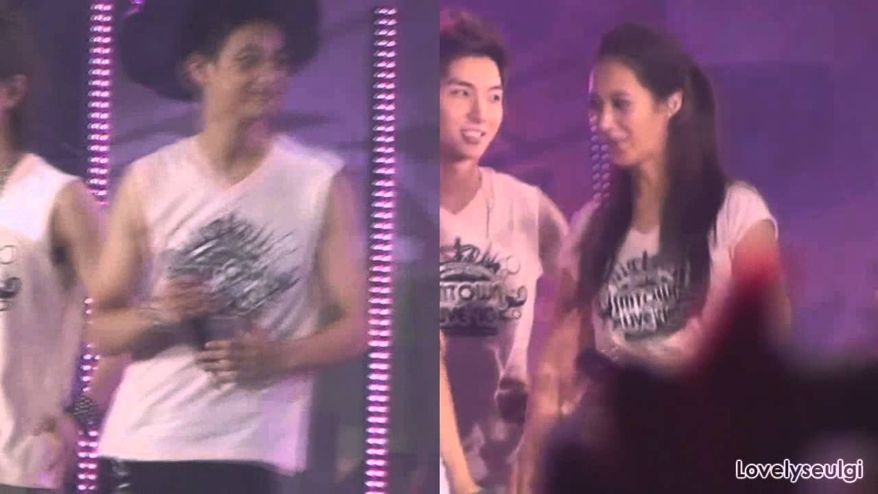 SHINee Minho SNSD Yuri (MinYul) - SM Town Seoul 2010 Part1