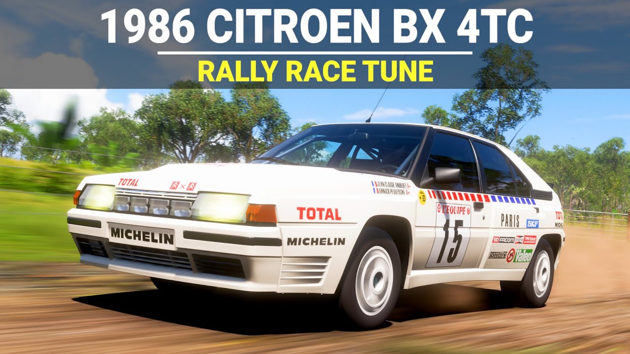 Forza Horizon 5 - 1986 Citroen BX 4TC, FH5 Group B Rally Build, Tune & Gameplay
