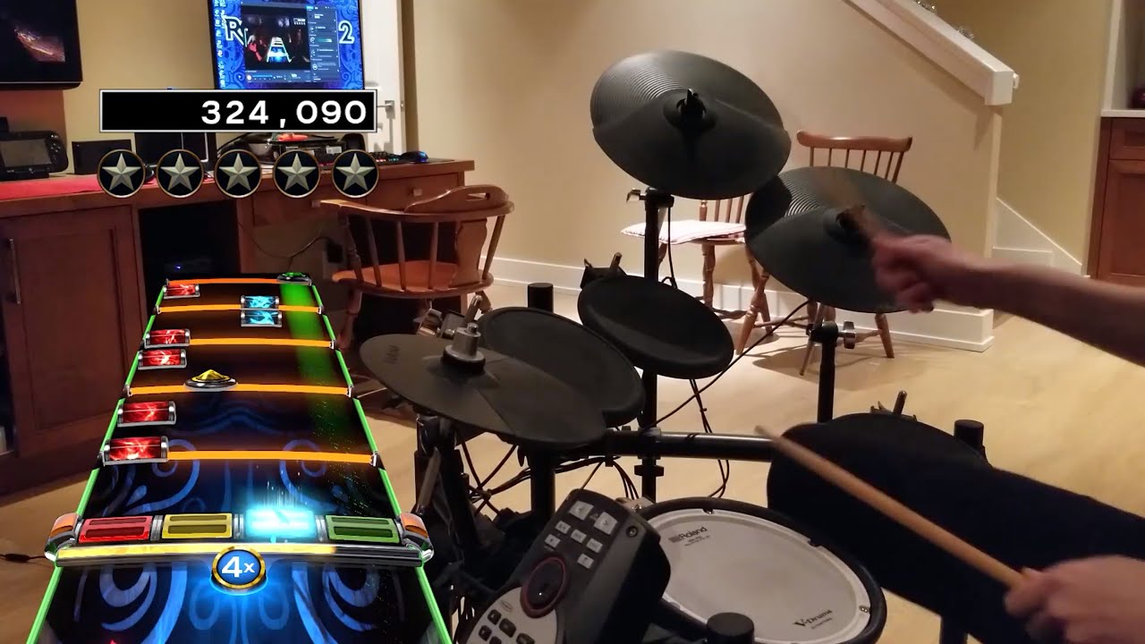 Panic Switch by Silversun Pickups | Rock Band 4 Pro Drums 100% FC