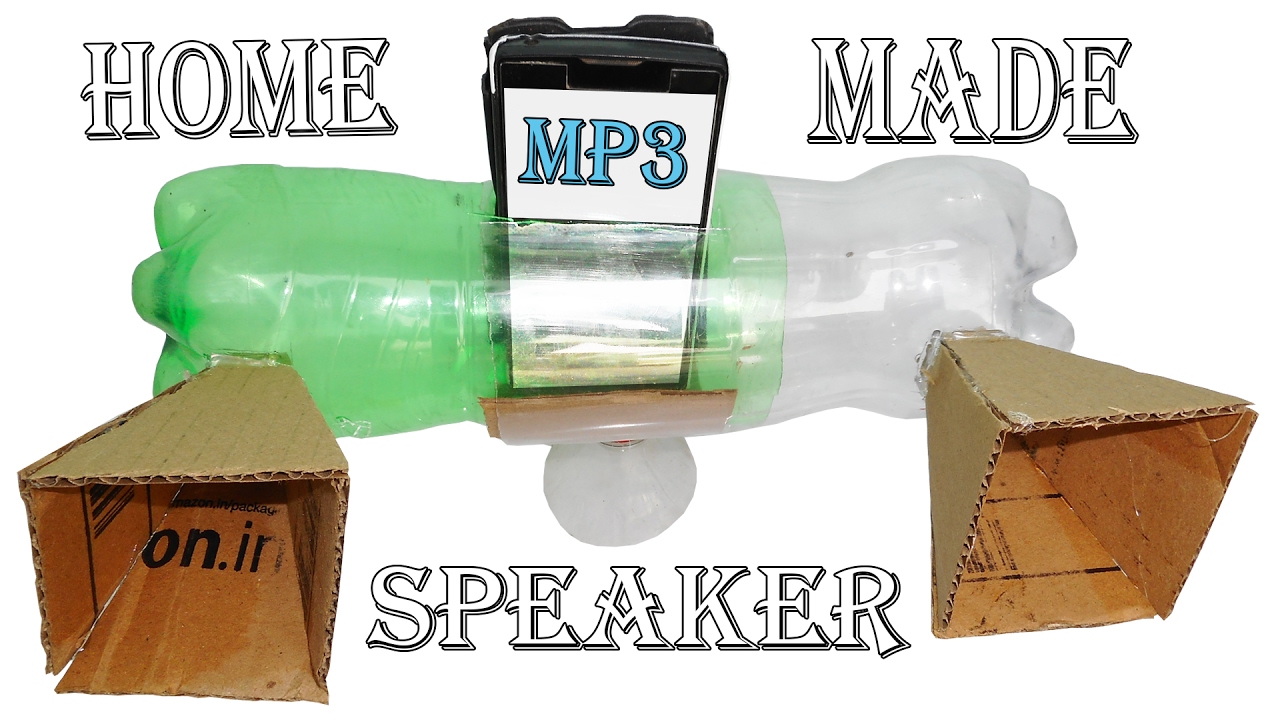 How to Make Mobile Speaker At Home | Using Plastic Bottle