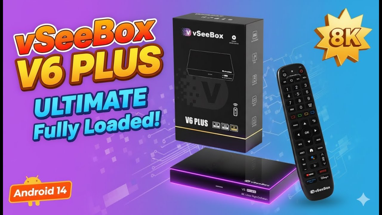 Является ли НОВЫЙ vSeeBox V6 Plus ЛУЧШЕЙ ТВ-приставкой 8K на базе Android, позволяющей отказаться...