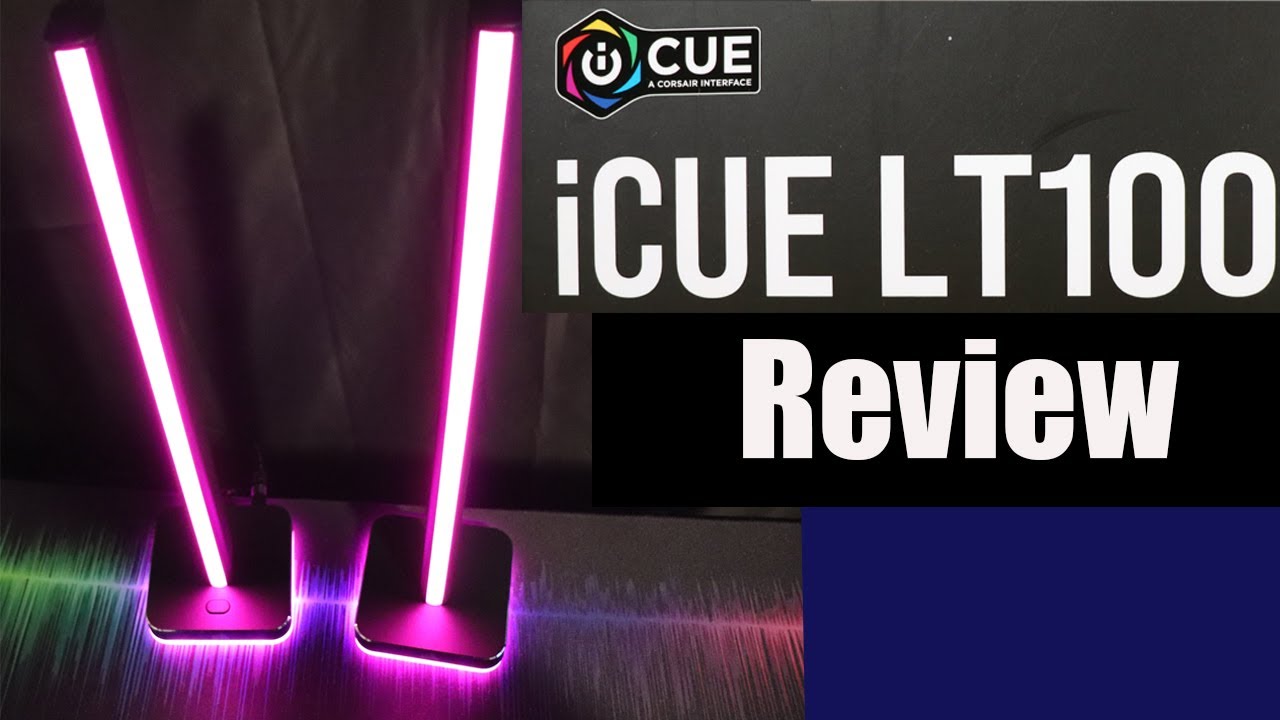 Corsair iCUE LT100 RGB Towers for PC - Video Review