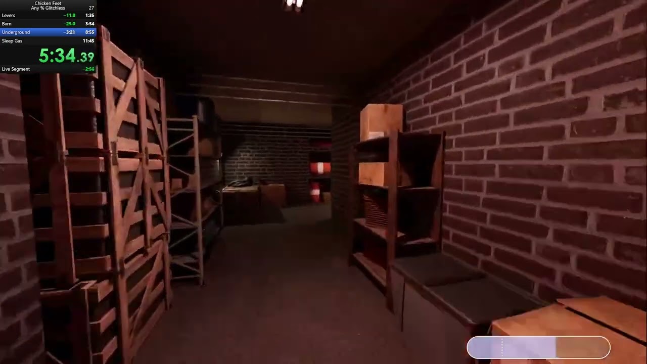 Chicken Feet Speedrun Any % Glitchless (10:56.39)