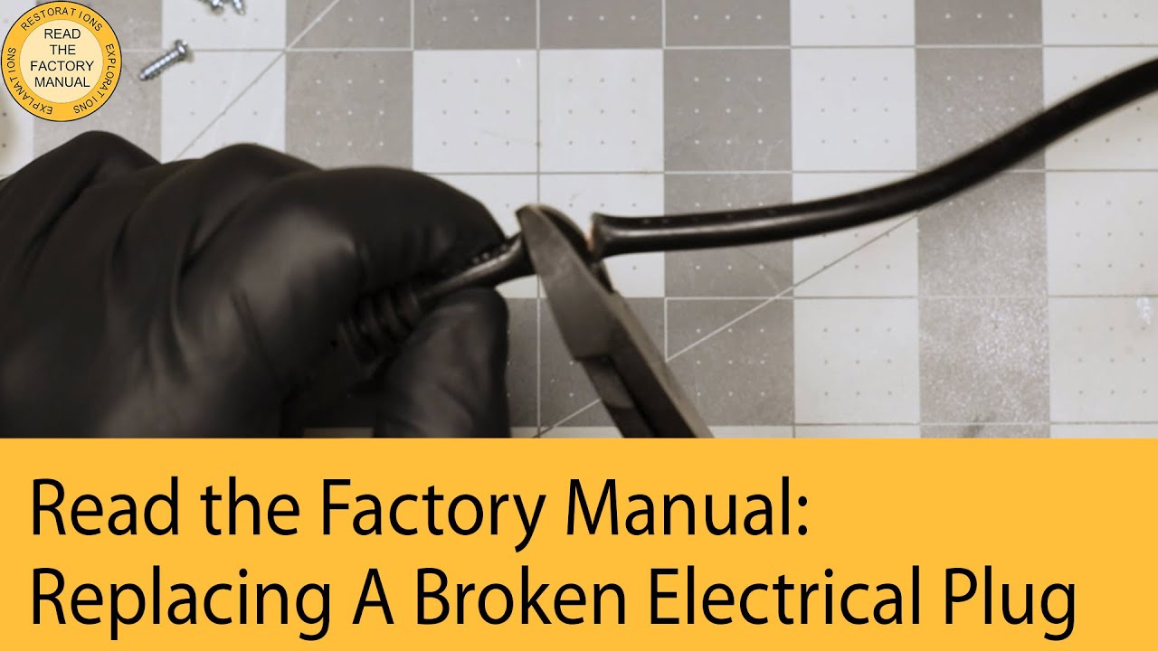 RTFM Plug US Electrical Plug Replacement