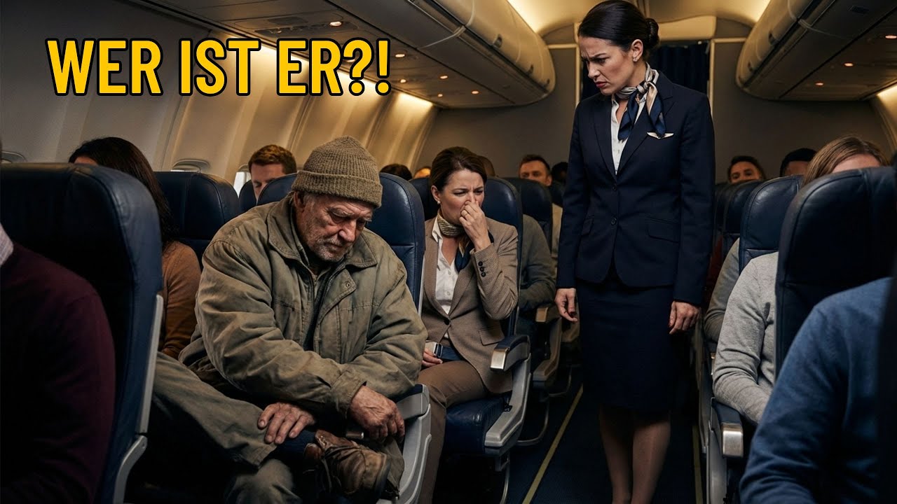 Sie wollten den armen Mann aus dem Flugzeug werfen... Doch dann sahen sie seinen Pass