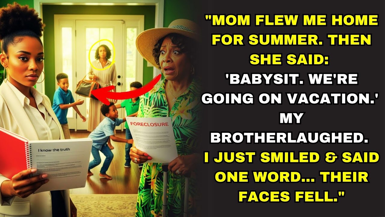 Entitled Parents Flew Me Home for Summer Break Then Forced Me to Babysit