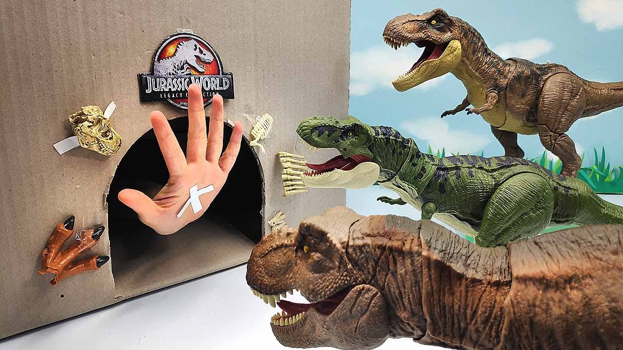 Assembly Dinosaur! Jurassic World Indominus In Scary Cave