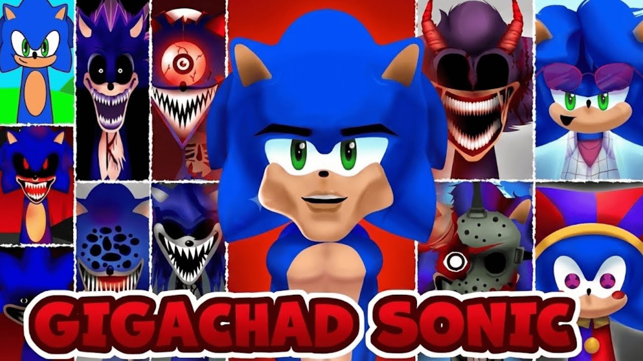 My New Sprunki OC: Sonic / NEW PHASE 13 (GIGACHAD SONIC)