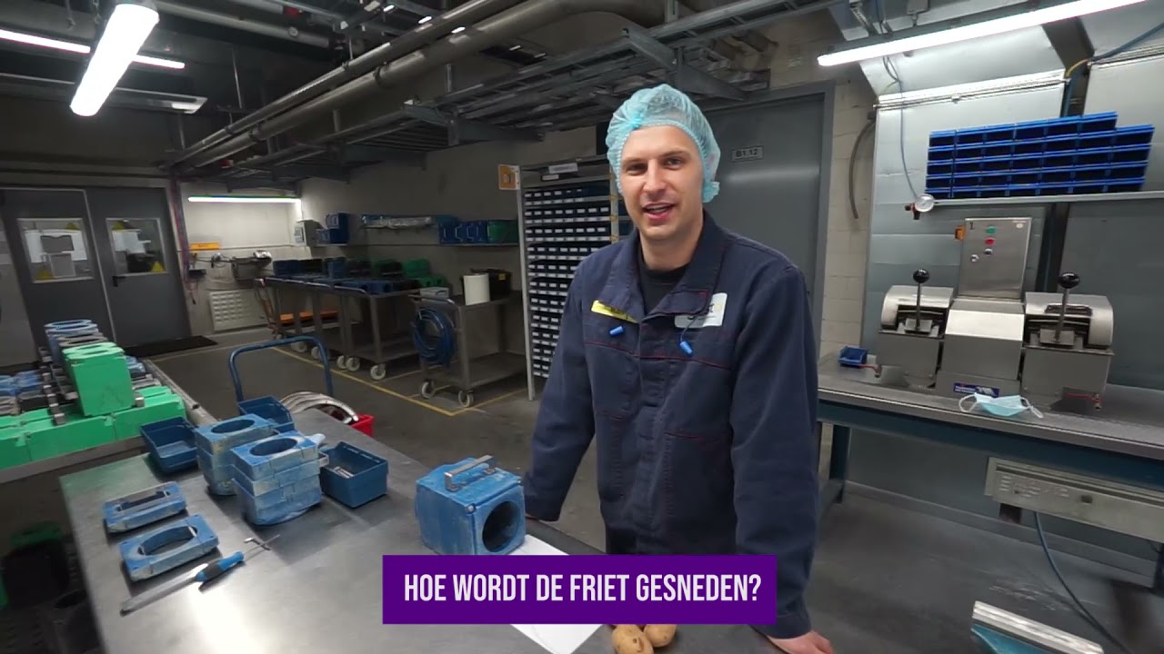 FRIET OF PATAT? AARDAPPEL OF PIEPER? OOK BIJ HET MAKEN VAN FRIETEN KOMT TECHNIEK KIJKEN