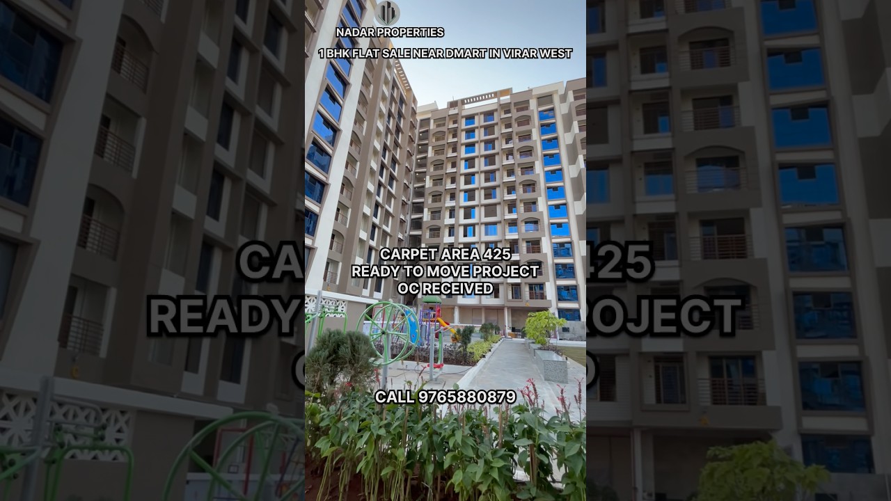 1 BHK FLAT SALE NEAR DMART IN VIRAR WEST 