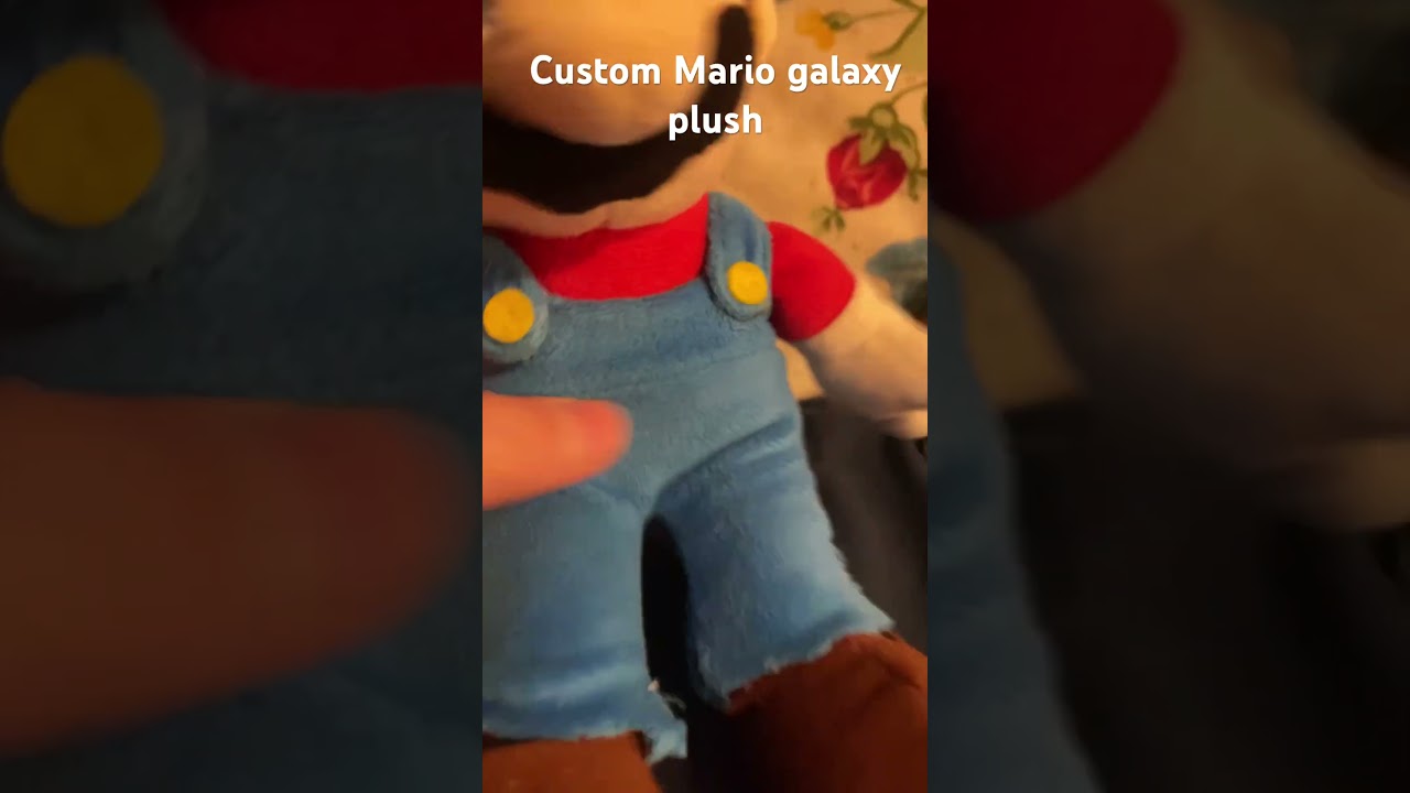 Custom Mario galaxy plush