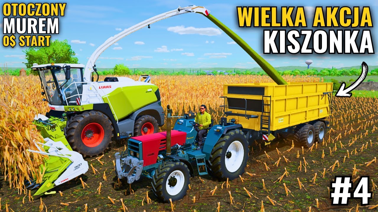 KISZONKA Z KUKURDZY I TRAWY 🧱 Otoczony murem #4