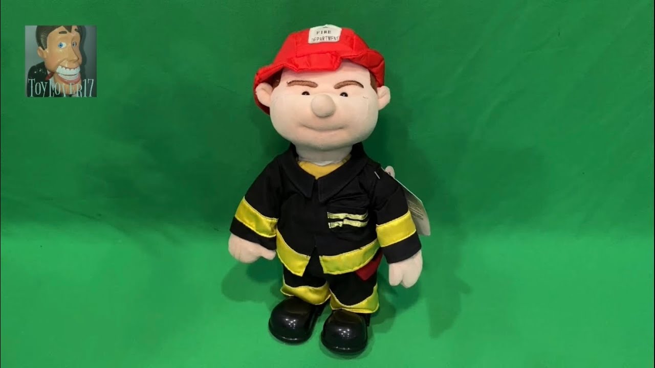 Beverly Hills Teddy Bear Co. American Heroes - Firefighter - &ldquo;God Bless The USA&rdquo;