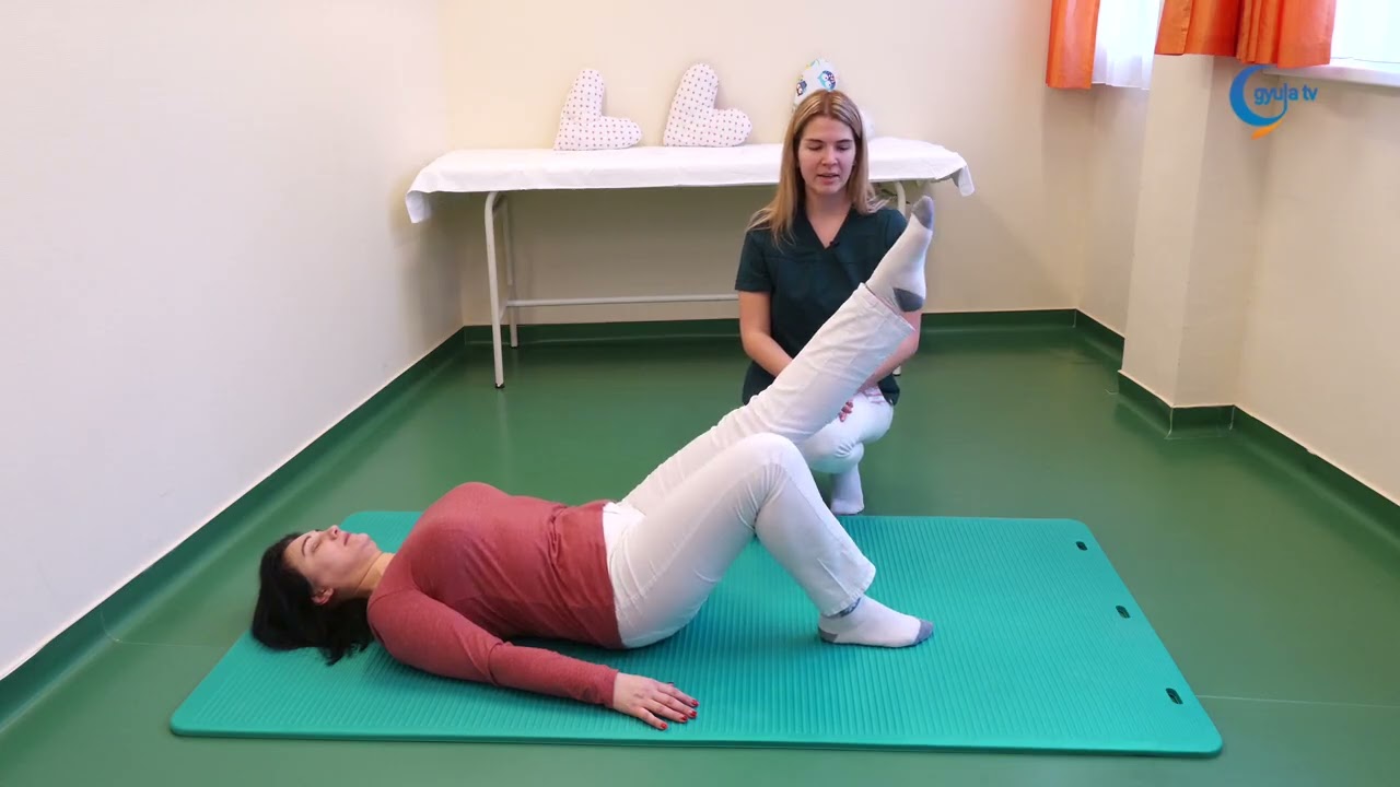 Egészségügyi Információs Percek: térdtorna Ancsin Lillával