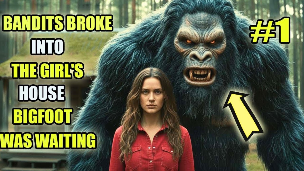 Bandits Break Into Girl's Cabin—Bigfoot Was Already Inside Waiting   Copy