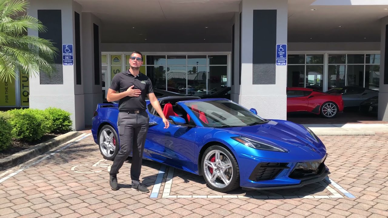 2021 Chevrolet Corvette C8 Stingray in Elkhart Lake Blue Metallic