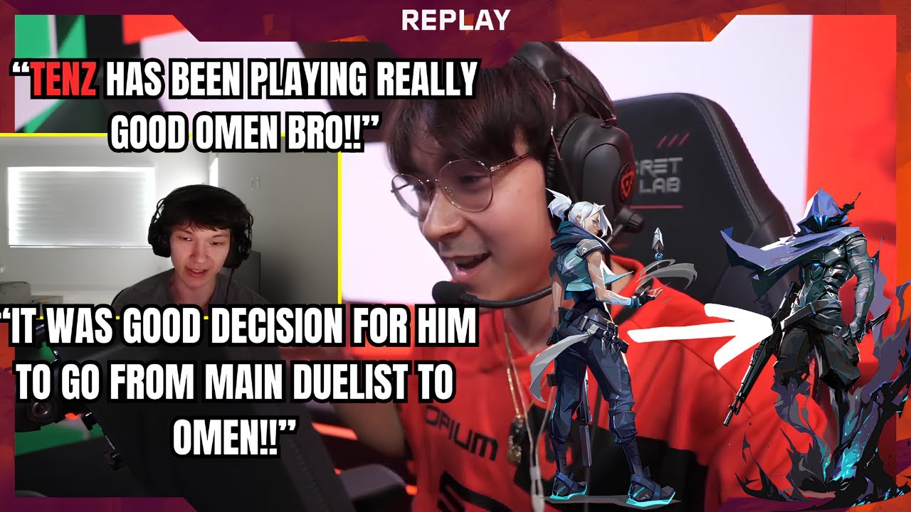 Sinatraa talks about Tenz change from jett to Omen!!