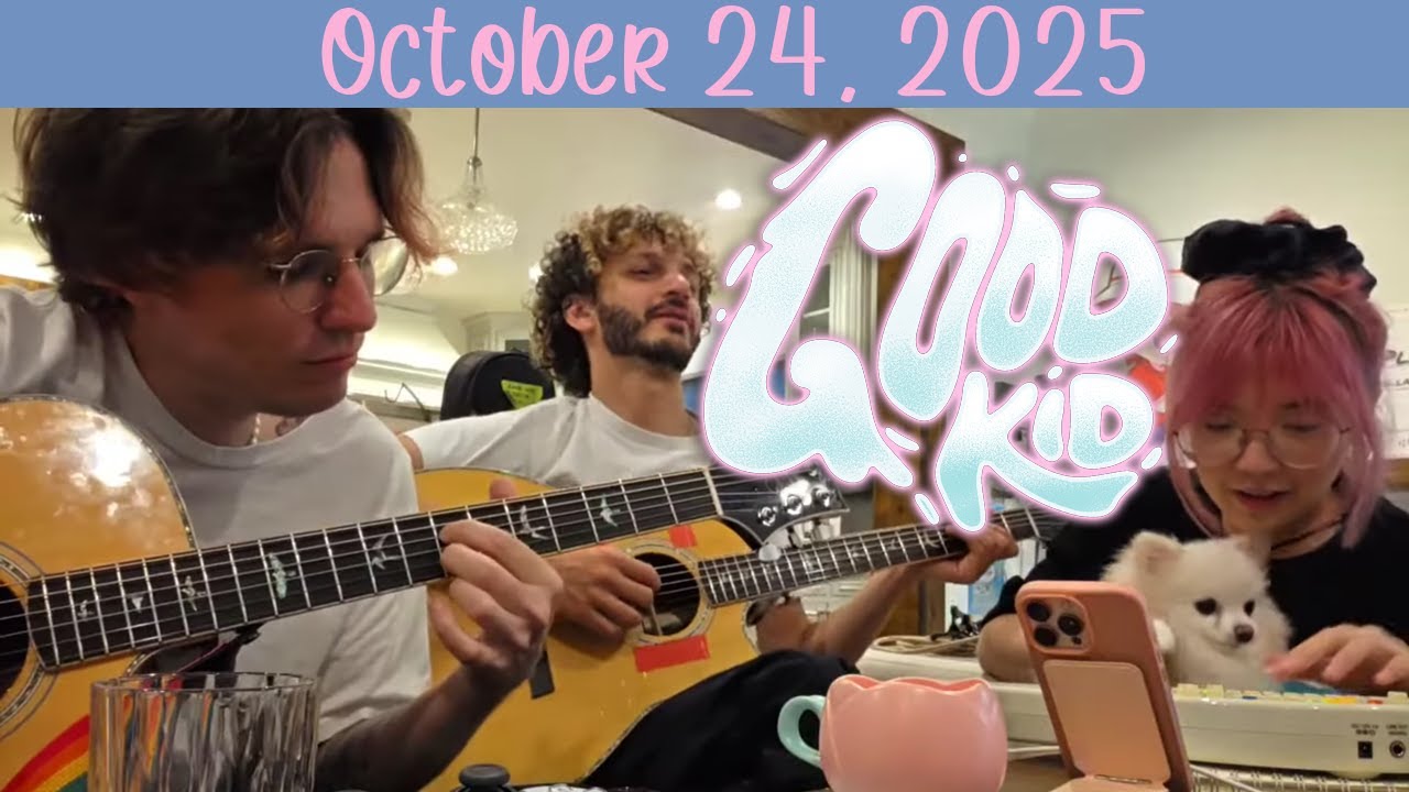making music w @goodkidband