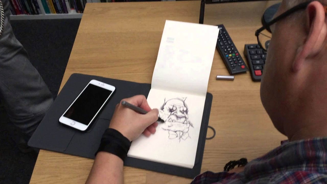 Sketch Test With The Wacom Bamboo Spark