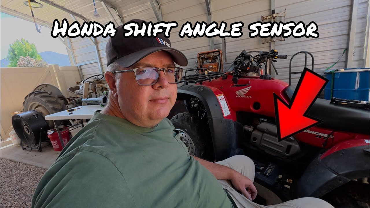 Replacing a shift angle sensor on a 2005 Honda Rancher TRX400FA