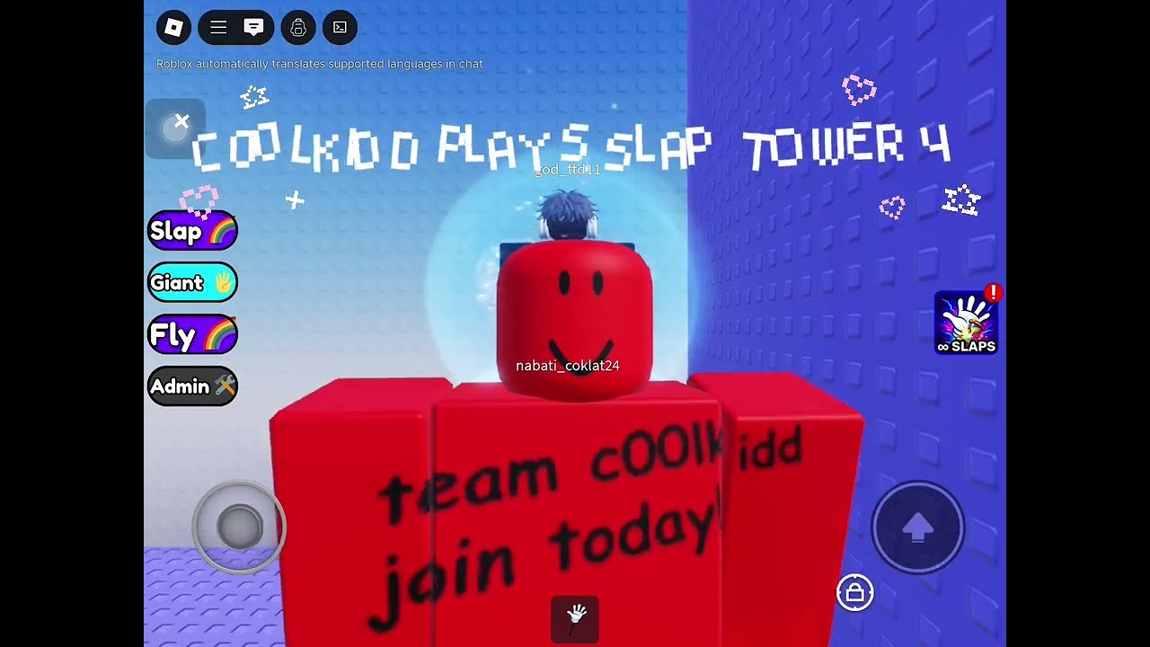 Coolkid plays slap tower 4! (funny sounds and photos)