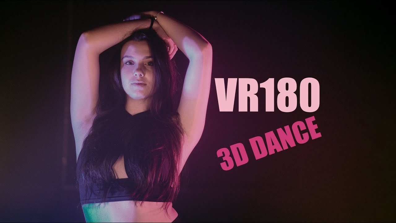 VR180 3D Video | Girl Having Fun at The Dance Studio | 5.7K