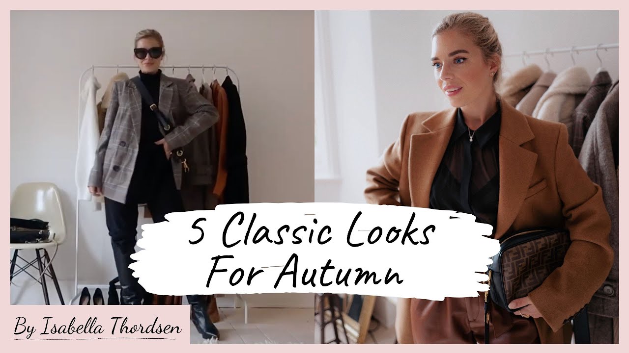 5 ESSENTIAL AUTUMN LOOKS // What to wear NOW // 🍂