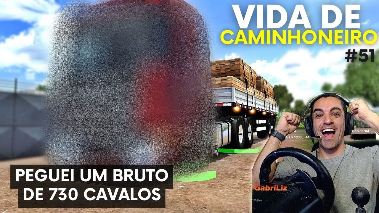 COMPREI UM BRUTO DE 730 CAVALOS - Vida de Caminhoneiro #51 ETS2