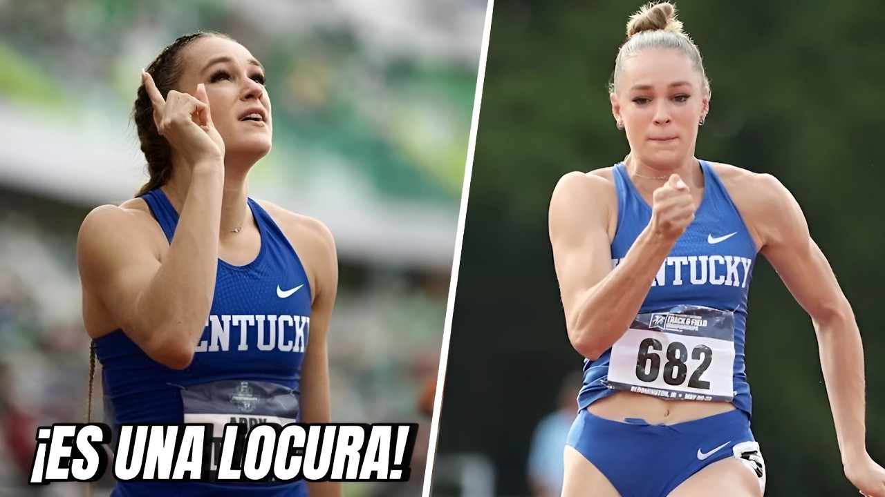 El gran problema de Abby Steiner… Algo nunca visto en el atletismo