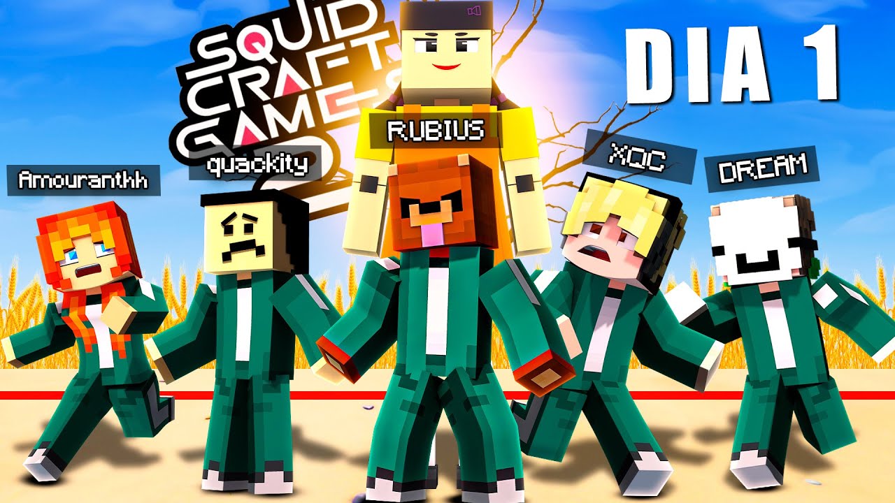 ESTO VA A SER LEGENDARIO | SQUID CRAFT GAMES 2 (DÍA 1)
