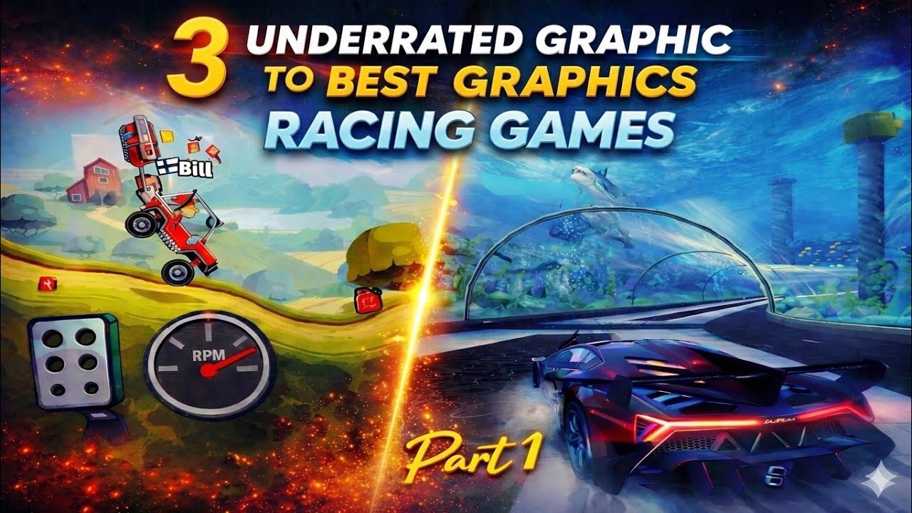 I tried 3 underrated games to 3 High Graphics games ( Part 1 )