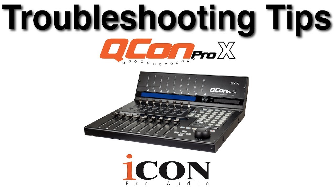 Советы по устранению проблем с подключением QCon Pro X