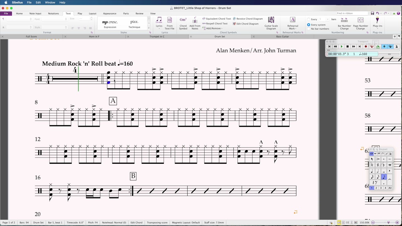 NOTEHEAD CHANGES, COMP SYMBOLS, AND CHORD SYMBOLS | SIBELIUS TUTORIAL