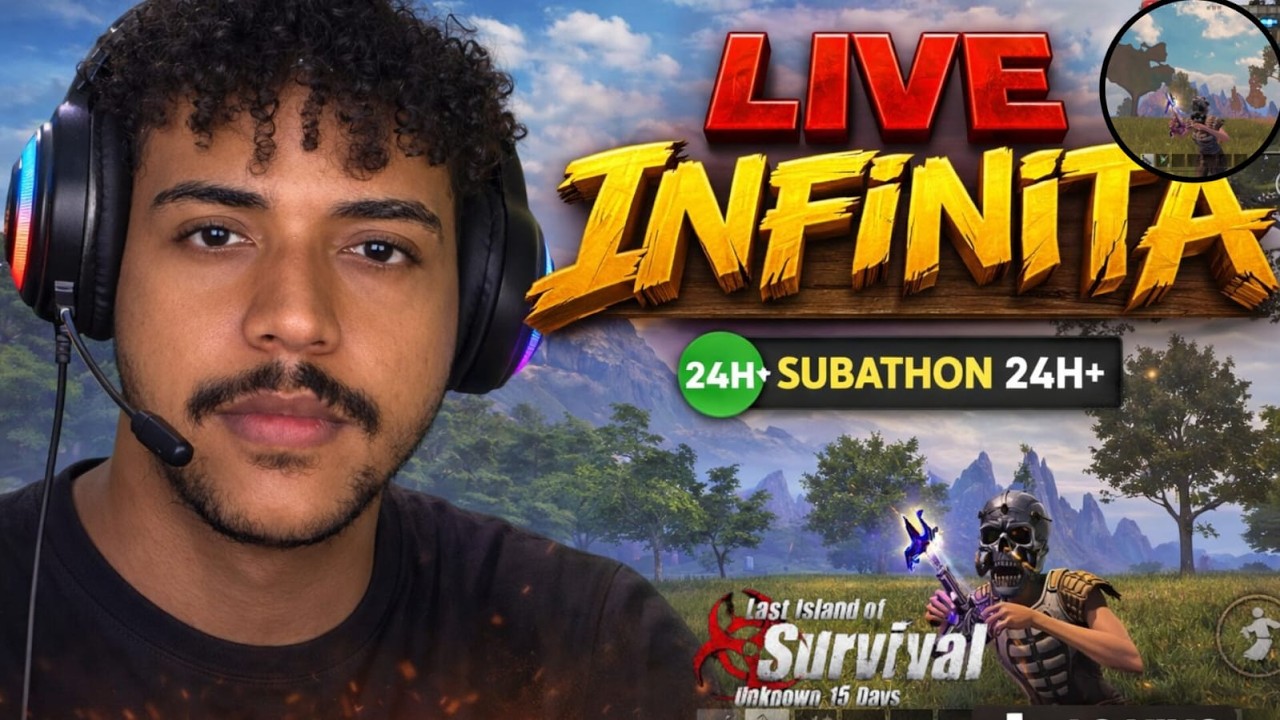 🔴 48H+ SUBATHON | Last Island of Survival (Ao Vivo)
