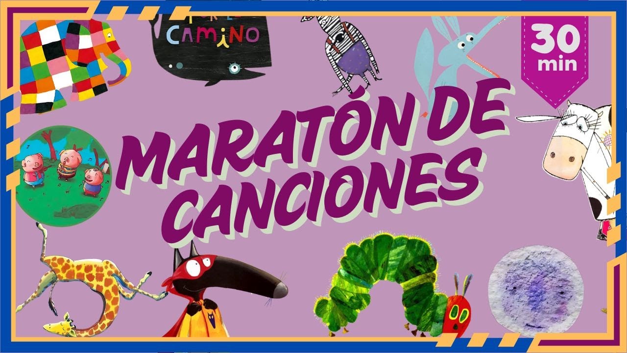Maratón de Canciones de Animales 🦆🎶 | 30 minutos de música infantil | Encantando Cuentos