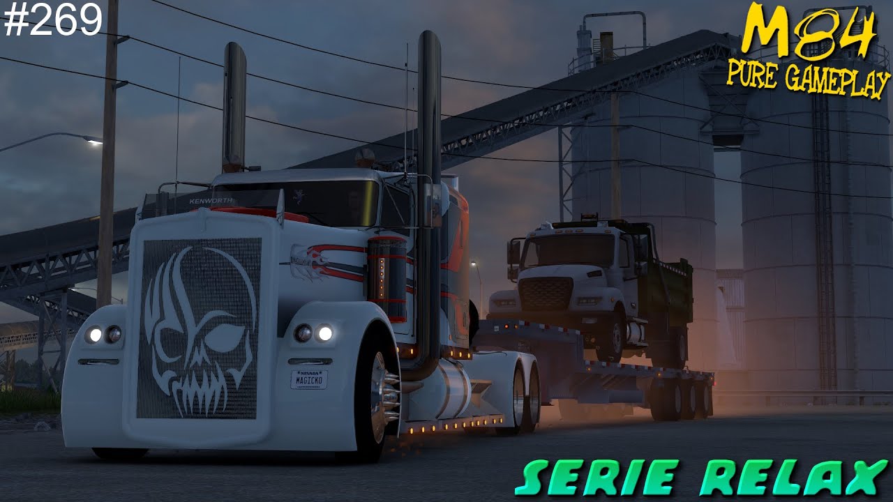 CAMION MUNICIPALE A LAGO CHARLES! - SERIE RELAX ATS ETS2 #269│M84