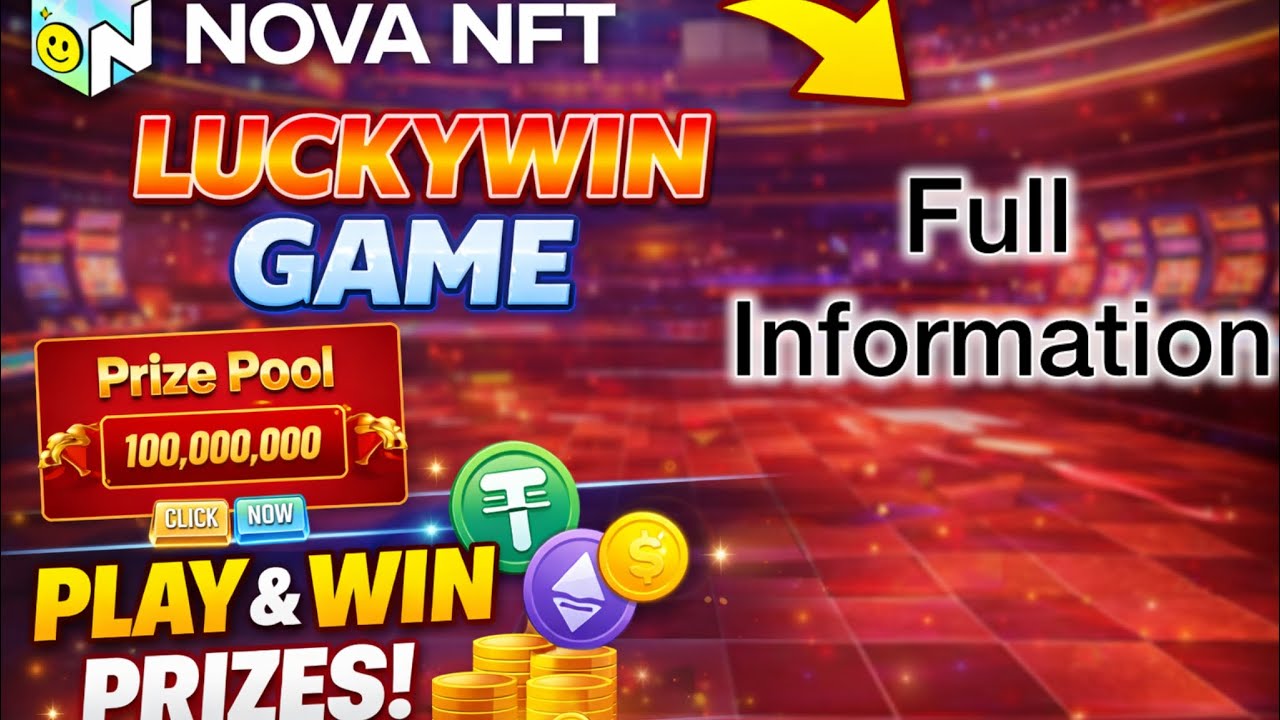 Nova NFT Lucky Game Complete Guide🚀🚀#novanft #treasurefun #treasurenft 